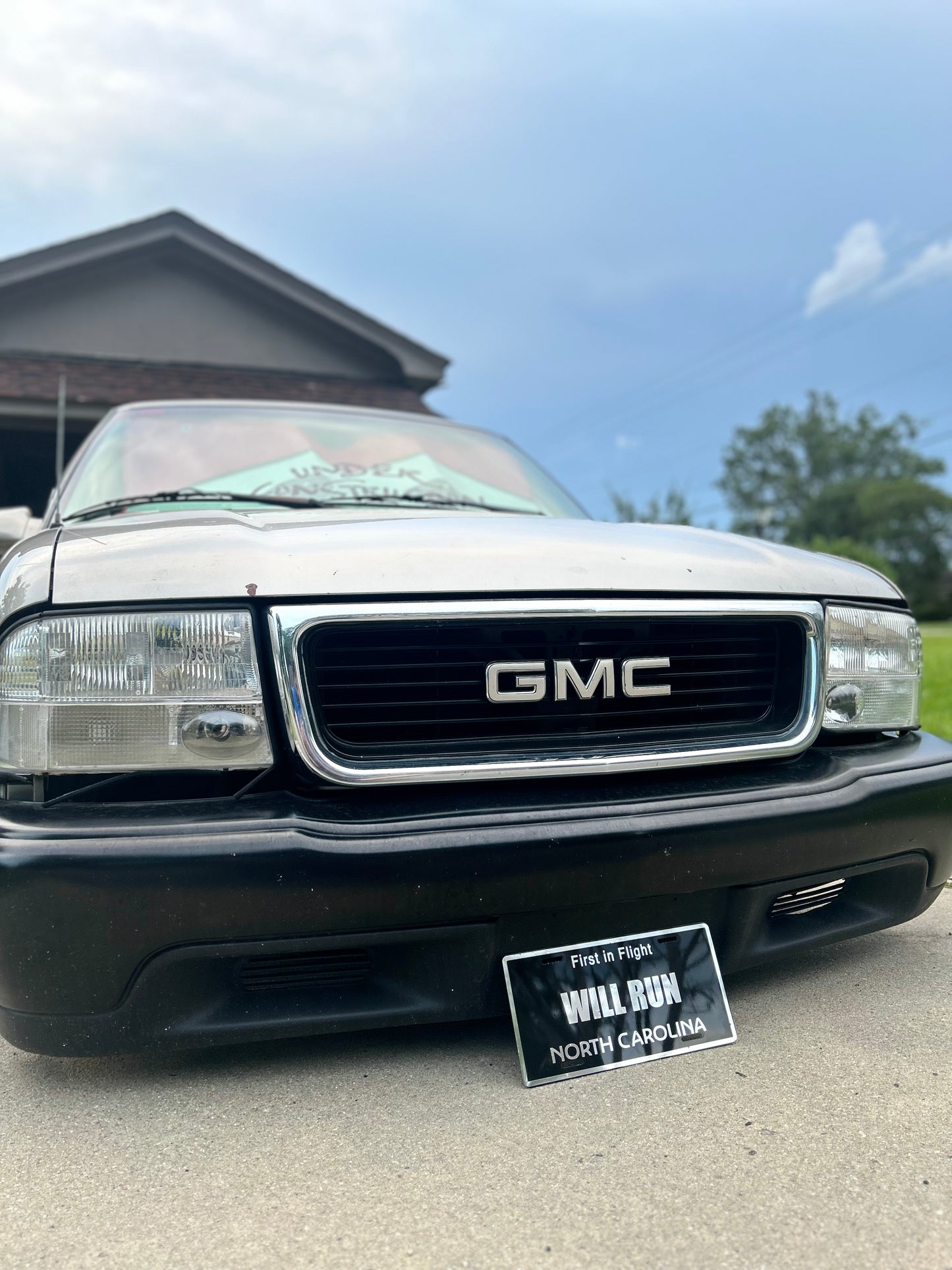 WILL RUN NC License Plate