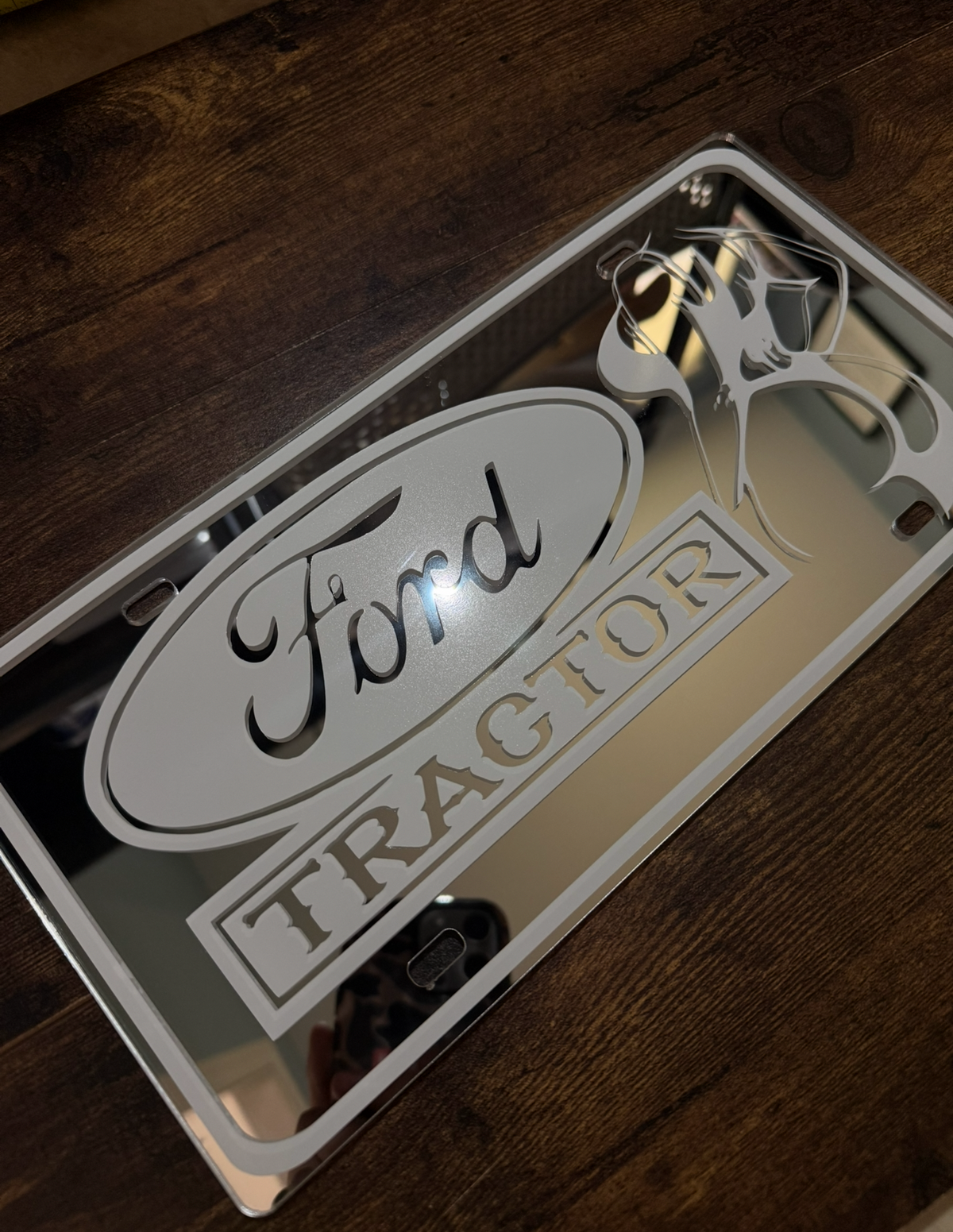 Ford Tractor License Plate
