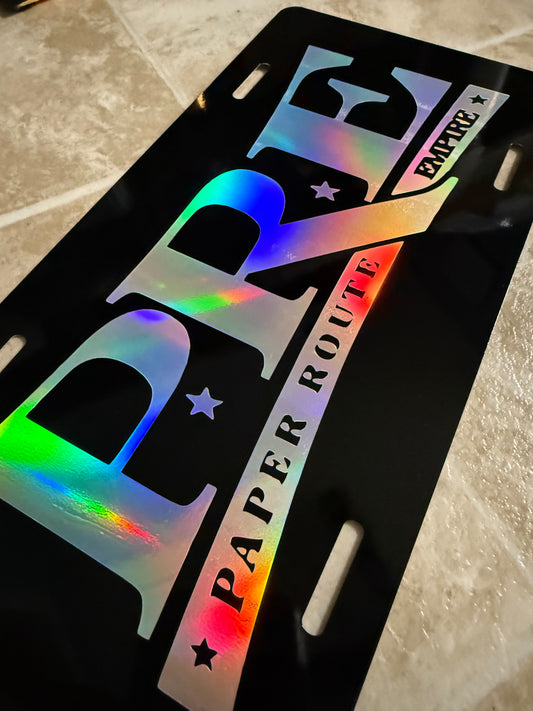 Paper Route Empire License Plate