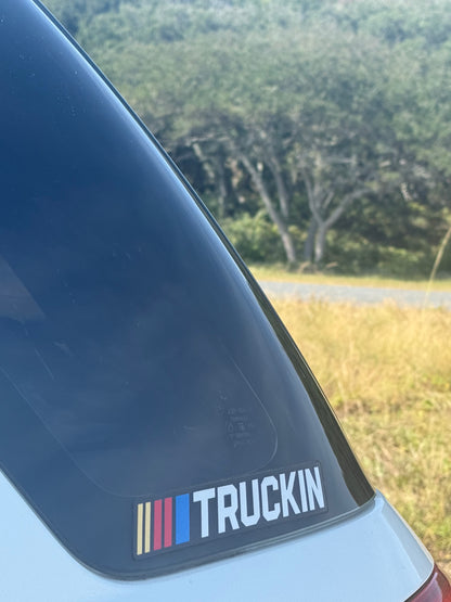 Truckin’s Garage Stickers