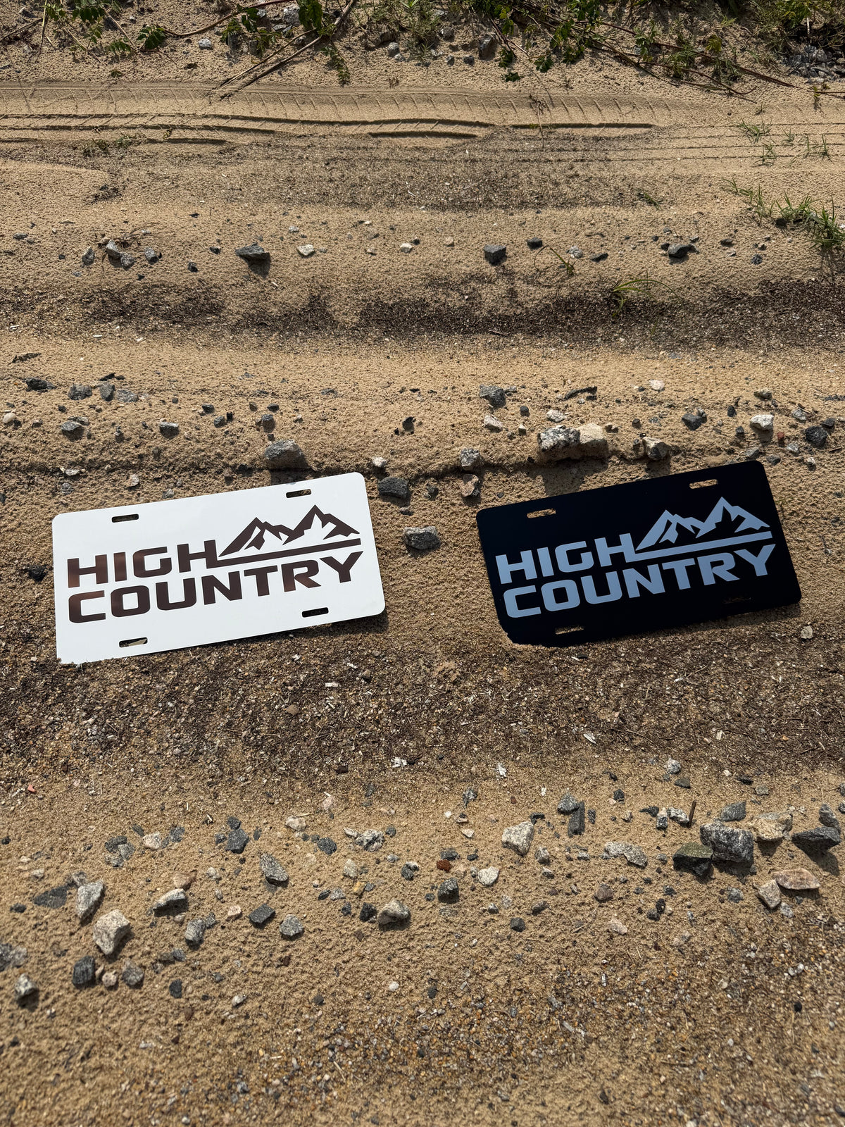 High Country License Plate
