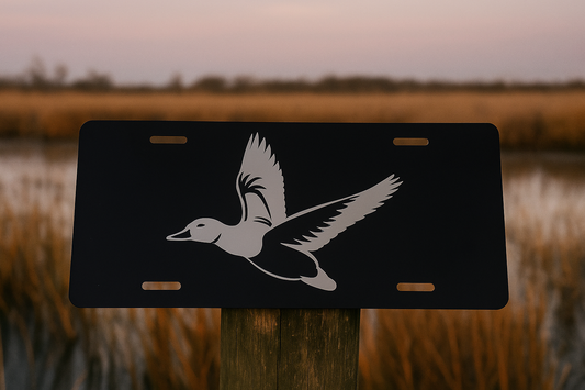 Duck License Plate