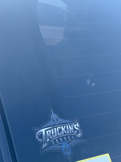 Truckin’s Garage Stickers