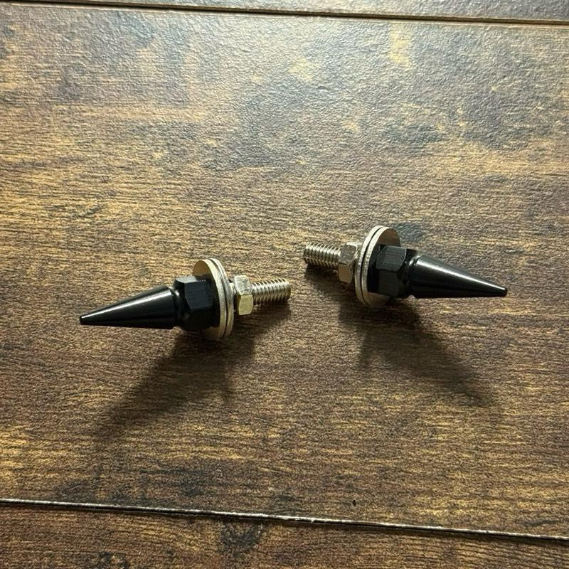 Spiked License Plate Bolts 4 PACK