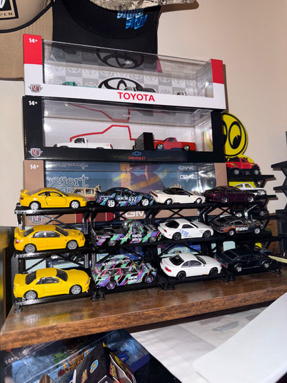 3 Tier Diecast Stand 1:64