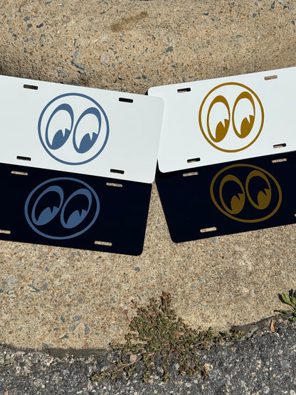 Mooneyes License Plate