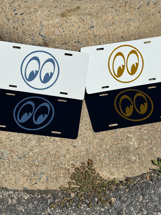Mooneyes License Plate