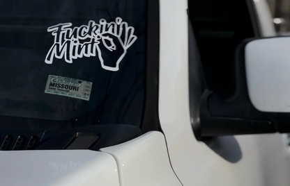 Fuckin Mint Decal