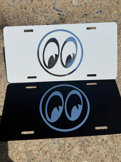 Mooneyes License Plate